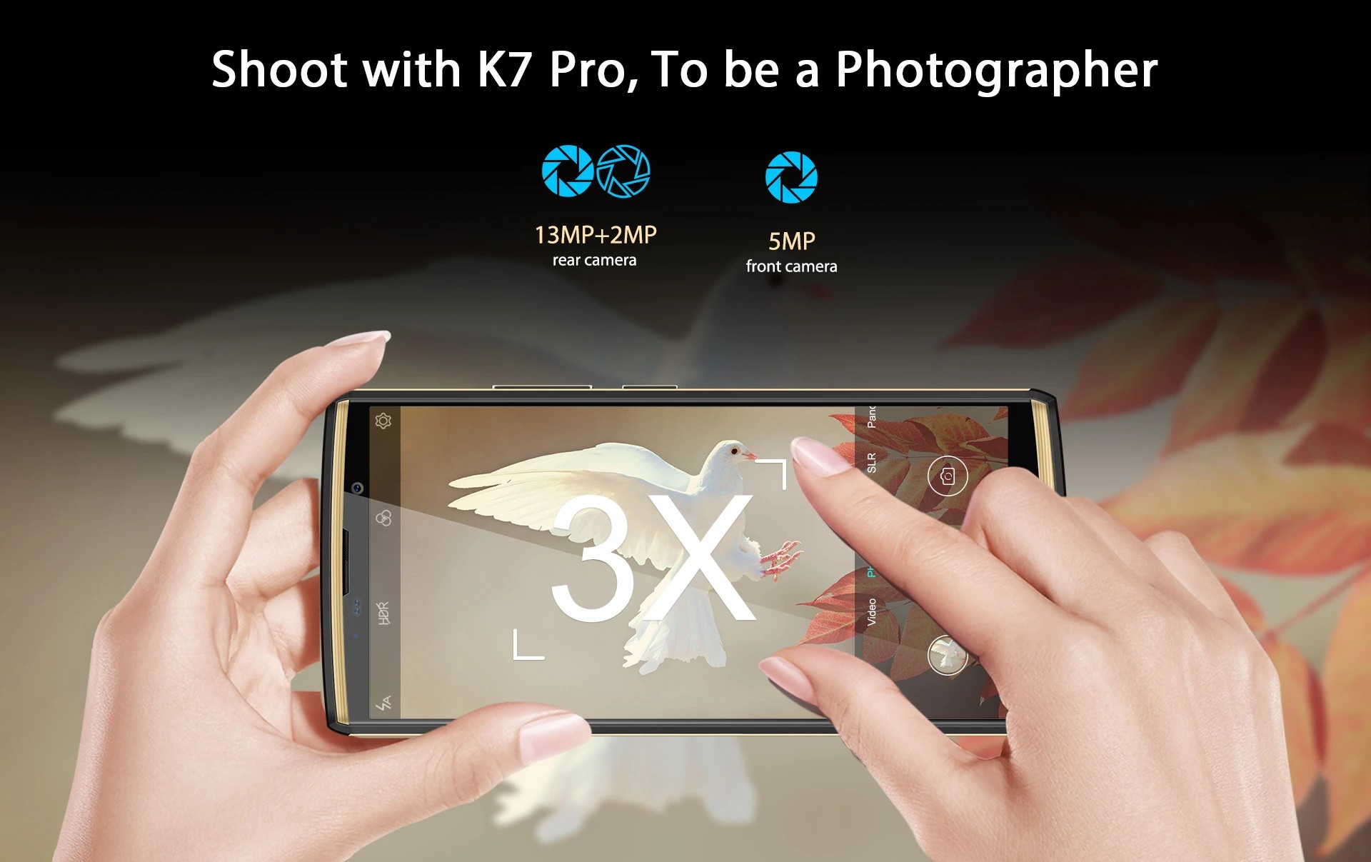 Oukitel K7 Pro - камера